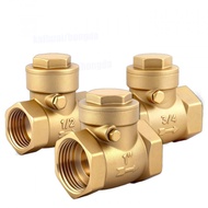 【KHA】Brass check valve, copper horizontal 1/2-3/4-1 "water pump pipe check valve, check valve