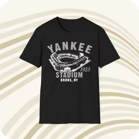 Yankee Stadium 1923 Classic Cut Baseball T-Shirt - New York Yankees