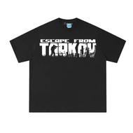 Escape From Tarkov Shooting Game Set T-Shirt 1 Cotton Print Round Neck High Quality