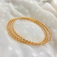 24k keroncong bracelet, 24k gold plated xuping bracelet for women