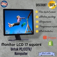 17 inch square Led Lcd Monitor monitor pc (box) for cctv/pc/computer