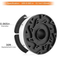 ANTOBLE 30ft 0.065" Autofeed Weed Eater String Replacement for Most Black and Decker String Trimmer 