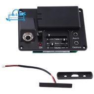 Electric Silent Cello Pickup Transducer Soft with Headphone Black VPU-400 for DIY Cello Strings Inst