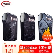 Vest twins spirit Muay Thai Boxing Fighting Sweatproof Sleeveless Refreshing Cool Men's Clothes Spor