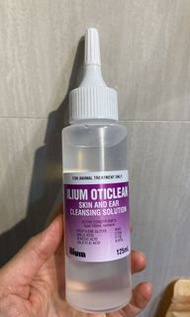 [2樽免運費]ilium oticlean 寵物洗耳水125mL