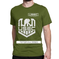 GuchenCX's Shop Tarkov USEC Logo T Shirt Men Cotton Funny Tops T Shirts Escape from Tarkov Survival 