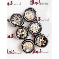 SHELL FLAKES SET AESTHETIC NAIL SEA SHELL FLAKES SEA FLAKES SHELL FLAKES SEA FLAKES