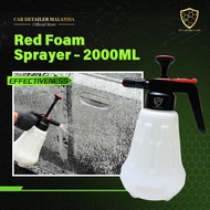 【CP CAR Detailer】RED Foam Sprayer Design 2000ml Snow Car Wash Sprayer Bottle Car Detailing Kit