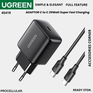 Ugreen Charger Adaptor 25W Super Fast Charging Cable Type C to C 45419