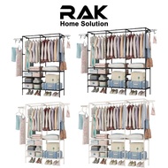 RAK Almari Besar Almari Besi Tahan Karat Rak Baju Besar Dan Pelbagai Guna