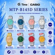 [1YR WARRANTY] CASIO MTP-B145D SERIES MEN'S ANALOG WATCH JAM TANGAN LELAKI MTP-B145D-2A1 MTP-B145D-2