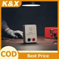 K&X Electric Wire Continuity Tester 1 Set 9V Battery Operated with Buzzer and Bright Light Alarm for