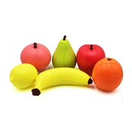 AI-YUN Speed Cube Set of 6 Pack, Simulation Fruit Magic Cube Set of Apple Pear Banana Orange Lemon P