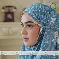 MUKENA.AMINAH ADULT MUKENA JASMINE SILK PREMIUM 2IN1 LUXURY LACE JUMBO Q4G9