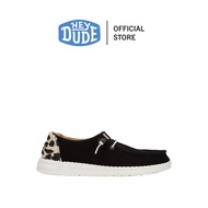 HEYDUDE รองเท้าลำลองผู้หญิง WENDY LEOPARD รุ่น 40735-0CU - BLACK/LEOPARD