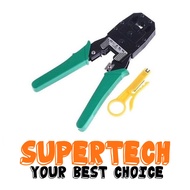 Network Lan Cable Wire Crimper Plier Stripper Crimping Tool RJ45 RJ11