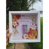 Frame mas kahwin/frame hantaran/frame mas kahwin 3d/hantaran kahwin