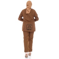 Dark Khaki Women's Civil Servant Uniform, Women's Civil Servant Suit, Women's Civil Servant Clothes