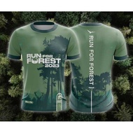 Evonova Run For Forest Casual  Fashionable Men's T-shirt