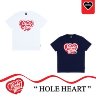 Hot Sale BODY GLOVE UNISEX "HOLE HEART" T-SHIRT เสื้อยืด รวมสี Clothing ผู้หญิง ผู้ชาย  ผ้าสำลี
