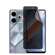 Tecno Pova 6 Neo 2IN1เป็นส่วนตัวแบบนิ่มไฮโดรเจลปกป้องหน้าจอสำหรับโทรศัพท์ด้านหน้า Tecno Pova 6 Neo 6