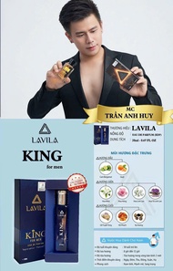 Lavila King Premium Woody Essence Scented for Men 100ml - Gói Đơn Hương Tự Nhiên