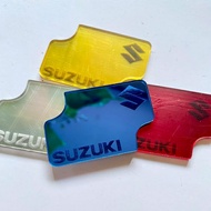 Satria Fu New/ Brake Fluid Acrylic Emblem Sticker Satria FU Brake Fluid Acrylic Emblem