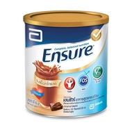 เอนชัวร์ นมผง อาหารเสริมสูตรครบถ้วน สูตรครบถ้วน รสช็อกโกแลต 400 กรัม Ensure Milk Powder Chocolate 40