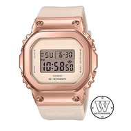 [Watchwagon] Casio G-Shock GM-S5600PG-4 Pink Gold Metal Bezel Digital Compact Size Ladies watch