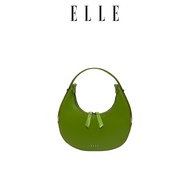 ELLE Renaee Mini Hobo Bag PU Leather Shoulder Bag (6 Colours:Taupe, Light Yellow, Light Green, Beige