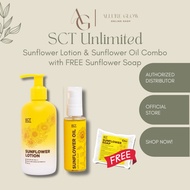 SCT Unlimted Sunflower Lotion & Sunflower Oil with FREE Sunflower Soap