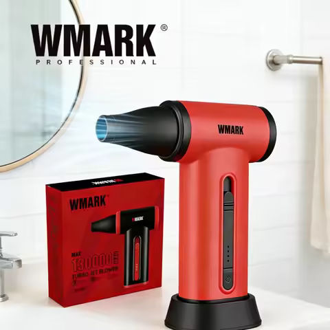 WMARK Professional Vacuum Cleaner 130000RPM Brushless Turbo Jet Fan Mini Outdoor Dust Blower Adjusta