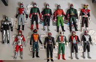 代售 假面騎士 昭和  騎士1 2號 強人 亞馬遜 V3 X SKY SUPER1 BLACK RX 影月 13隻 軟膠