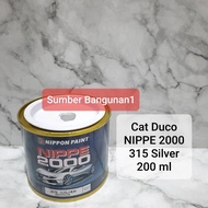 Cat Duco 315 Silver 200 ml NIPPE 2000 cat otomotif besi motor mobil
