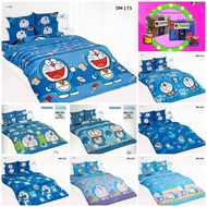 Bedding Set Duvet + 3.5 5 6 Feet Complete 60x97 90x97 Doraemon Pattern DM172 DM173 DM174 DMV176 DM18