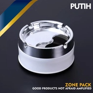 Asbak Putar Portable  Asbak Bulat Stainless Steel   Asbak  Bulat Warna   Ashtray Cafe