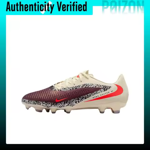 Nike Phantom 6 Soccer Shoes Unisex Beige Red IO8446-661
