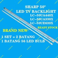LC-50UA330X LC-50UA440X LC-50UE630X SHARP 50 INCH LED TV BACKLIGHT LAMP TV 50" 50UA330X 50UE630X 50U