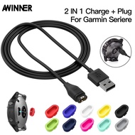 Charging Power Cable Charger For Garmin Fenix 7 7S x 6S 6X 5 5S 5X Forerunner245 Venu Vivoactive 3 4 4S Plug Cover