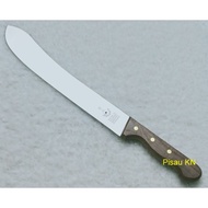 F. Herder (Solingen Fork Brand) 12 Inch Bullnose Knife Wooden Handle | Pisau Sembelih 12 inch Bullnose  -Made in Germany