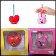 BT21 Official Mini Bluetooth Speaker 藍芽喇叭 (TATA & COOKY) - LINE x BTS