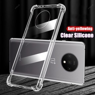 For OnePlus 7T HD1901 HD1903 HD1900 HD1907 HD1905 Flexible Soft Rubber Crystal Clear Slim Protective