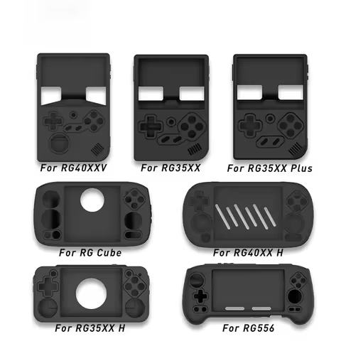 Silicone Protective Case for Anbernic RG556 RG35XX RG40XX H Game Console Soft Case for RG40XXV RG Cu
