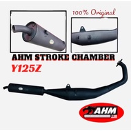 EXHAUST PIPE Y125 AHM CHAMBER CUTTING SELAPIS EKZOS AHM STROKE CHAMBER Y125ZR YAMAHA