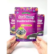 FITGUM Acai Berry Powdered Drinks With Chia Seeds
