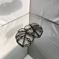 老窗龜背芋 l 鑲嵌玻璃