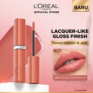 [BARU] LOreal Paris Infallible Laque Resistance - Lip Cream Glossy Pigmented Nyaman Lipstik Transfer