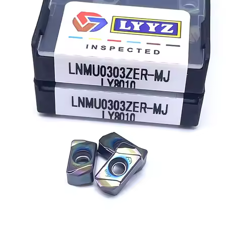 LNMU0303ZER-MJ nano blue CNC milling cutter, used for turning lnmu0303 stainless steel plate with hi