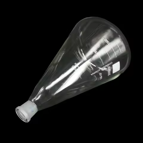 500/1000/2000/3000/5000ml #19 #24 #29 Joint Borosilicate Glass Lab Conical Flask Erlenmeyer Flasks G