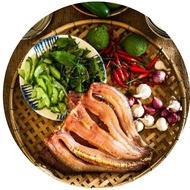 Khô cá lóc an giang thịt thơm ngọt dai ăn là ghiền khô cá lóc ĐỒNG THÁP đủ 3 nắng tự nhiên ít mặn hả